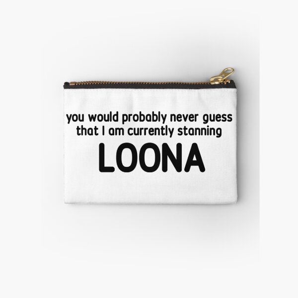 Item preview, Secretly Stanning LOONA designed and sold by Lazy Pirate Radio.