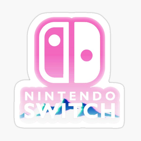 nintendo switch logo sticker