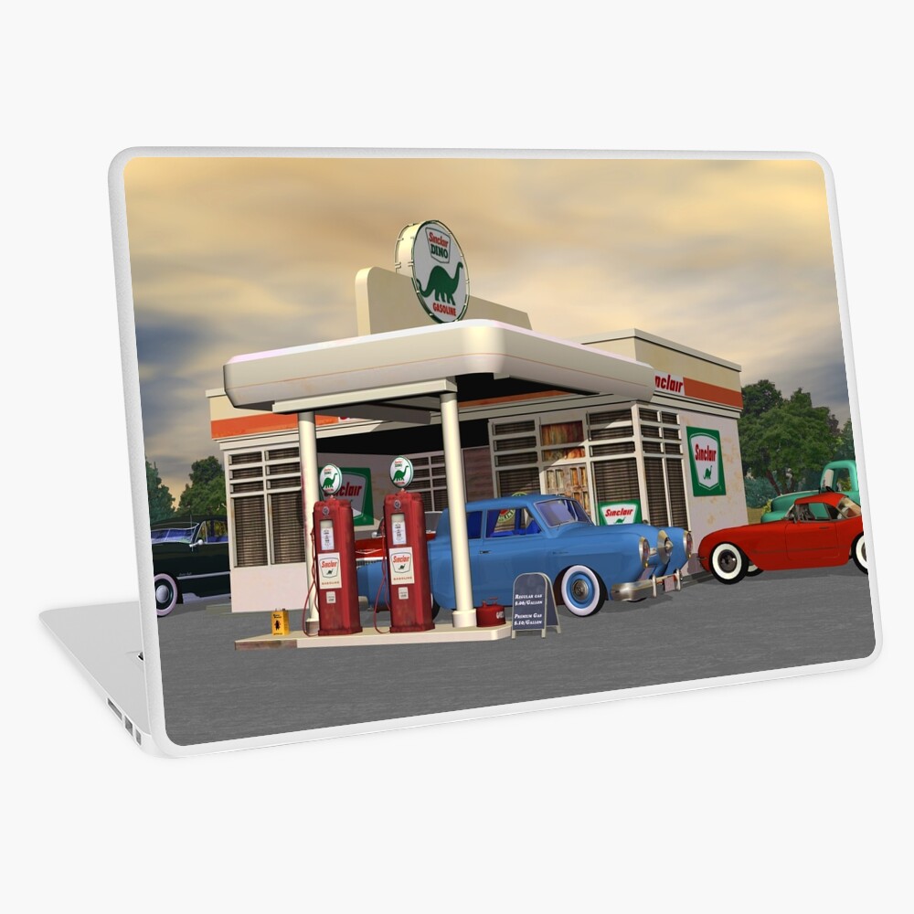 1950's Gas Station