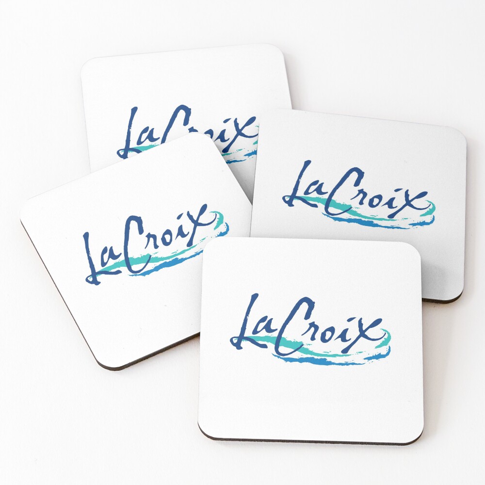 la croix classic logo Coasters (Set of 4)