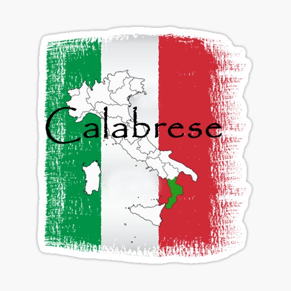 Calabrese Graphic Sticker
