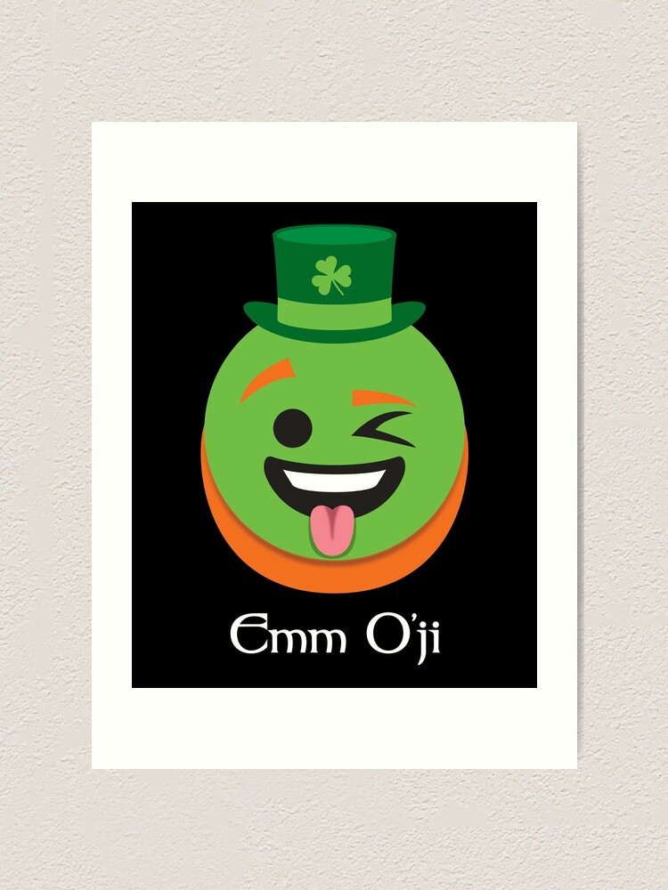 Emoji Art Print -  Ireland