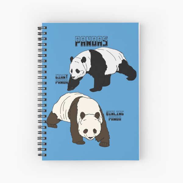 Cahier Lignè- Large - Spirale - Format A PANDA