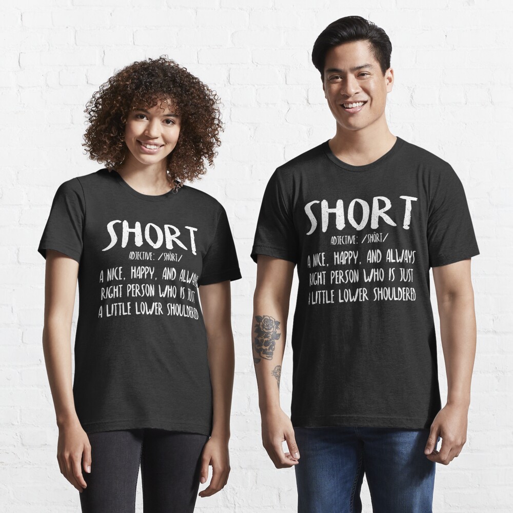 Funny Short Person Definition Design Gift Ideas' Women's Plus Size T-Shirt