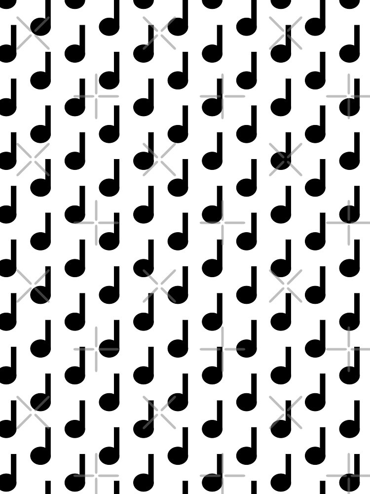 Thumbnail 3 of 3, Scarf, Quarter Notes Pattern designed and sold by 3Talents.