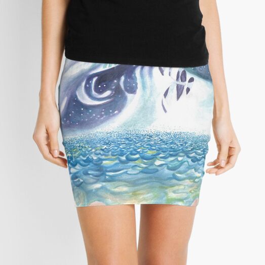 Rorschach Mini Skirt