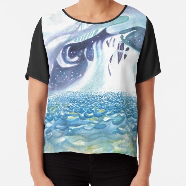 Rorschach Chiffon Top