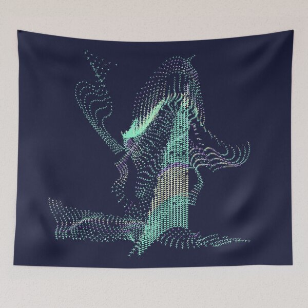 Item preview, The Minty Fresh Witch Abstract designed and sold by Donovan Harshbarger.