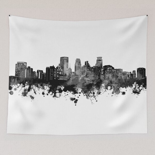 Item preview, minneapolis skyline designed and sold by BekimART.