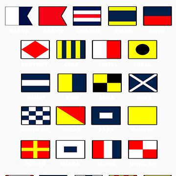 Artwork thumbnail, Maritime Flags by MaluC