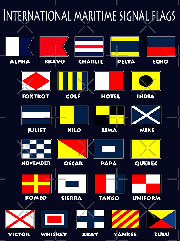 Thumbnail 7 of 7, Essential T-Shirt, Maritime Flags designed and sold by MaluC.