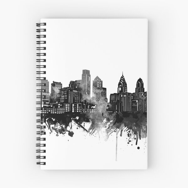 Item preview, philadelphia skyline designed and sold by BekimART.