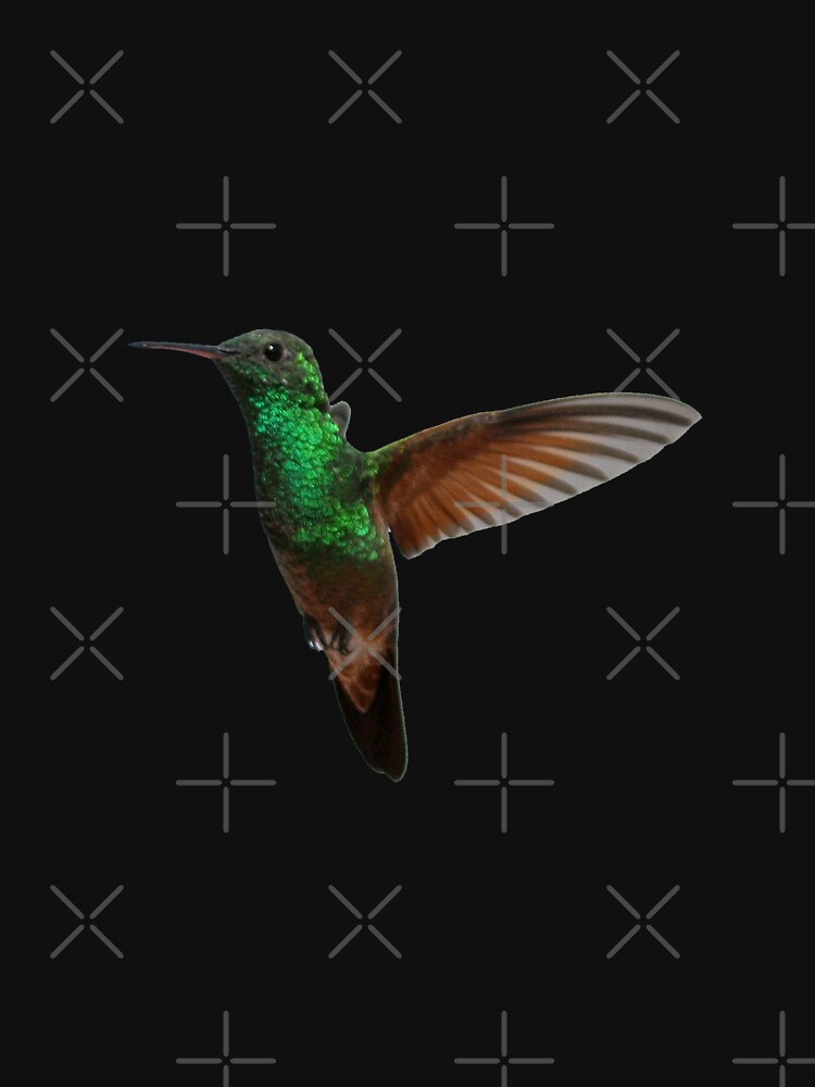 Thumbnail 7 of 7, Essential T-Shirt, Hummingbird 2 designed and sold by MaluC.