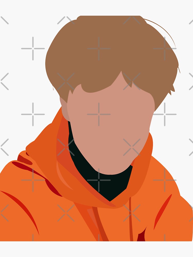 "Jimin- BTS" Sticker by vpastels | Redbubble