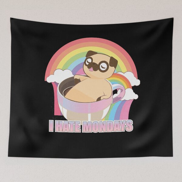 Item preview, I Hate Mondays Coffee Dogs T-Shirt designed and sold by alexngn.