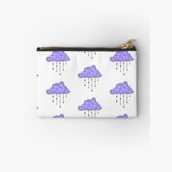 Item preview, Purple rain cloud watercolor new  designed and sold by Spitfire July Doodles.