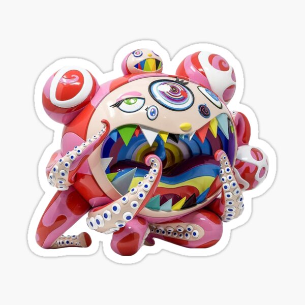 Murakami DOB Statue Sticker