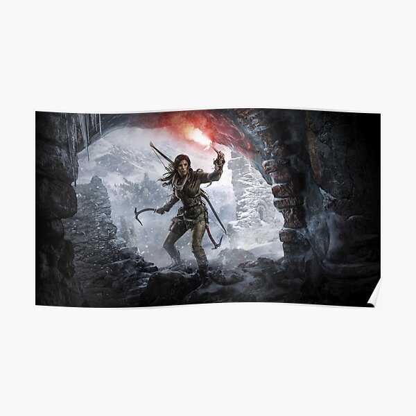 XBOX ONE PS3 PS4 PC GAME TOMB RAIDER LARA CROFT GIANT ART PRINT POSTER OZ1259 