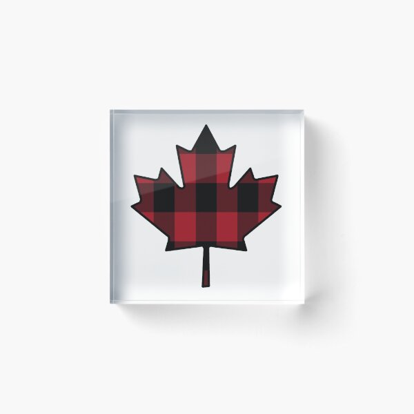 Item preview, Maple Leaf in Plaid designed and sold by Sun Dog Montana.