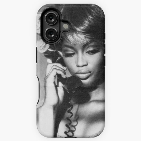 Vista previa del artículo con la obra «Naomi Campbell: en el teléfono», diseñado y vendido por ♡ T R I N A  ♡.