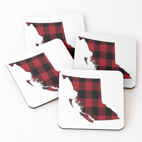 Item preview, British Columbia in Plaid designed and sold by Sun Dog Montana.