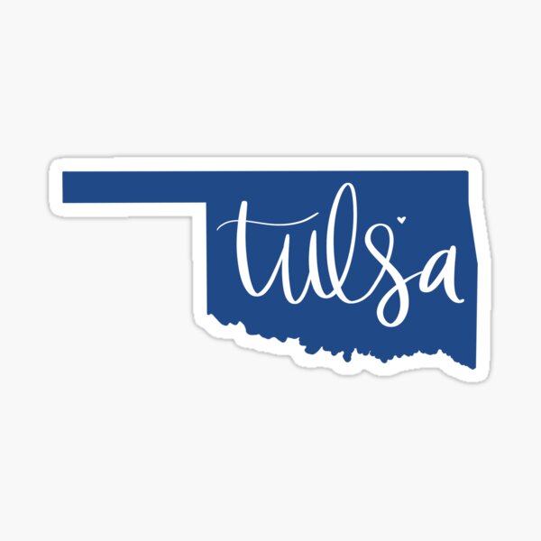 Tulsa, OK Sticker