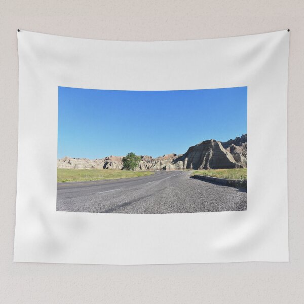 Item preview, Curving Road and Landscape, Badlands National Park, South Dakota designed and sold by breannehope.