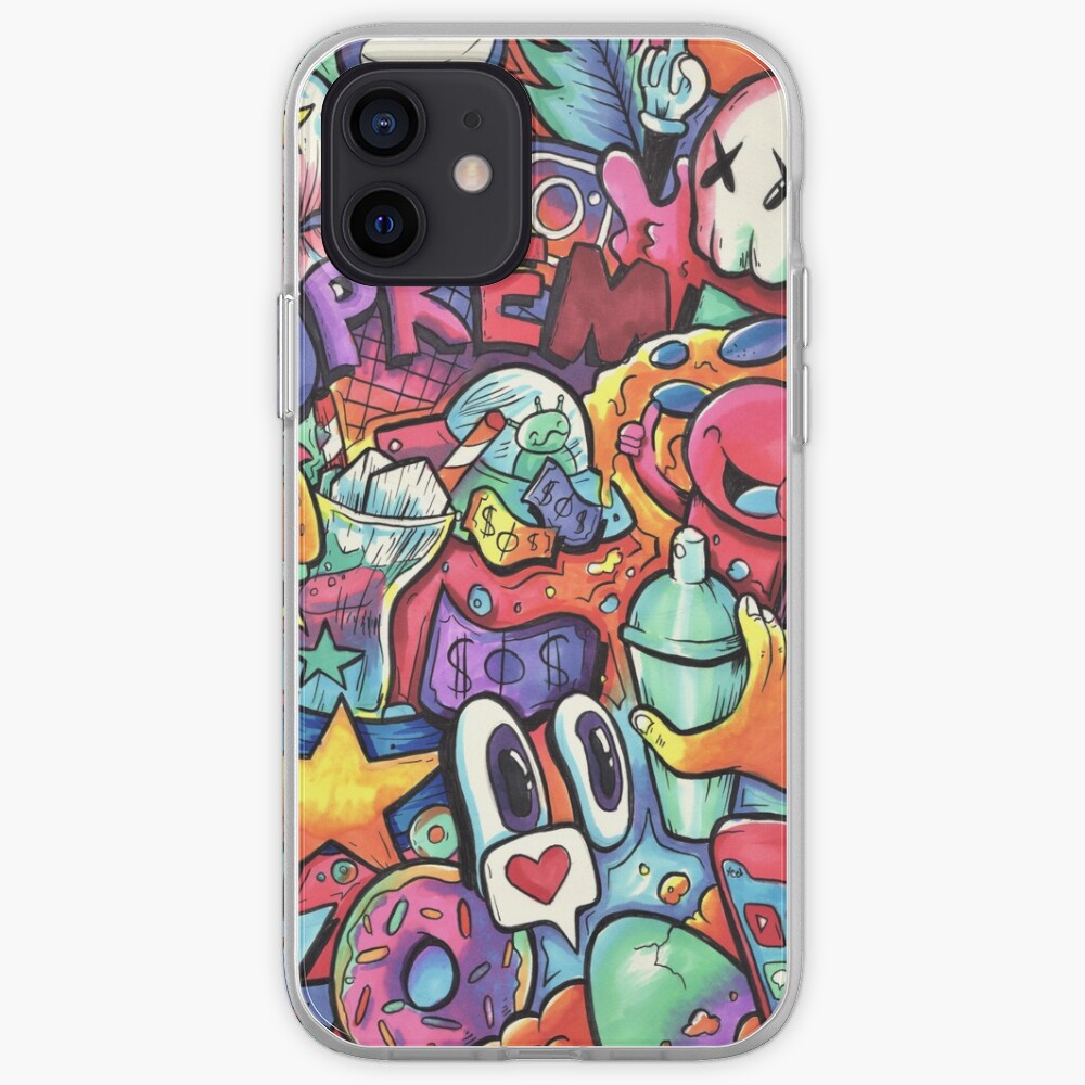 SUPREME // Copic Marker Doodle iPhone Case & Cover