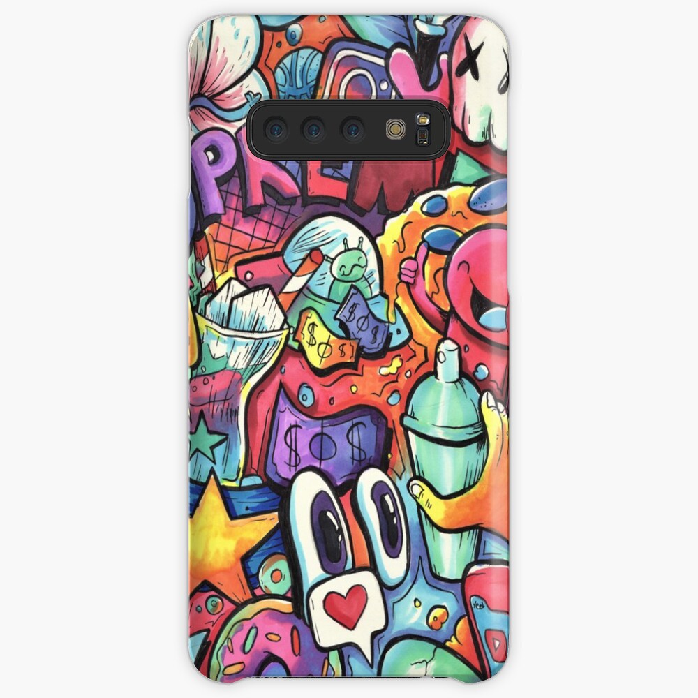 SUPREME // Copic Marker Doodle Case & Skin for Samsung Galaxy