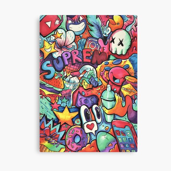 supreme canvas art