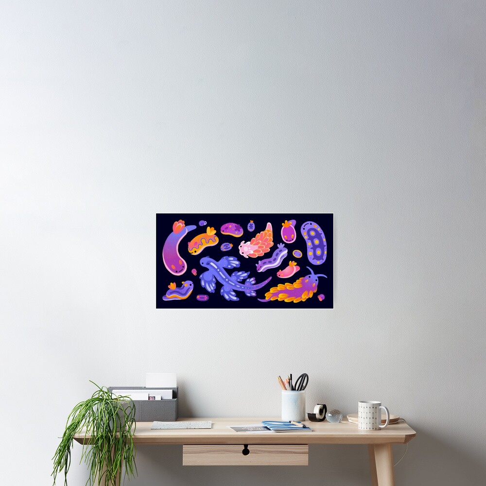 Sea slug Poster