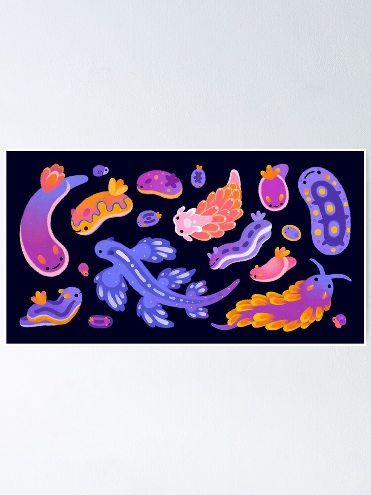Alternate view of Sea slug Poster