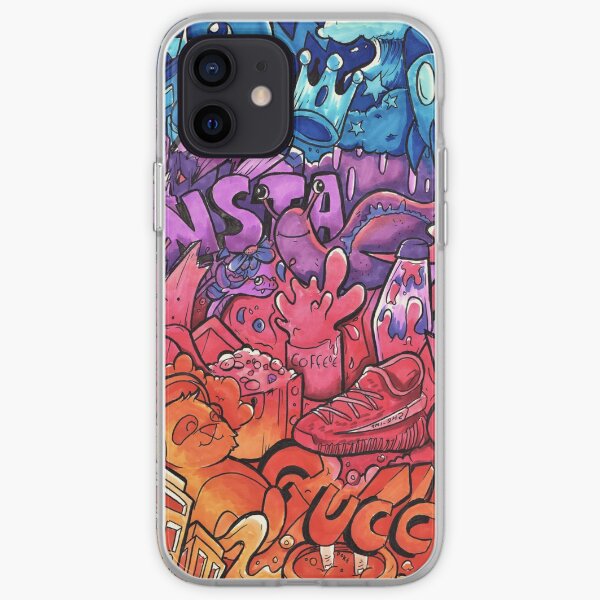 INSTAGRAM // Copic Marker Doodle Art iPhone Soft Case
