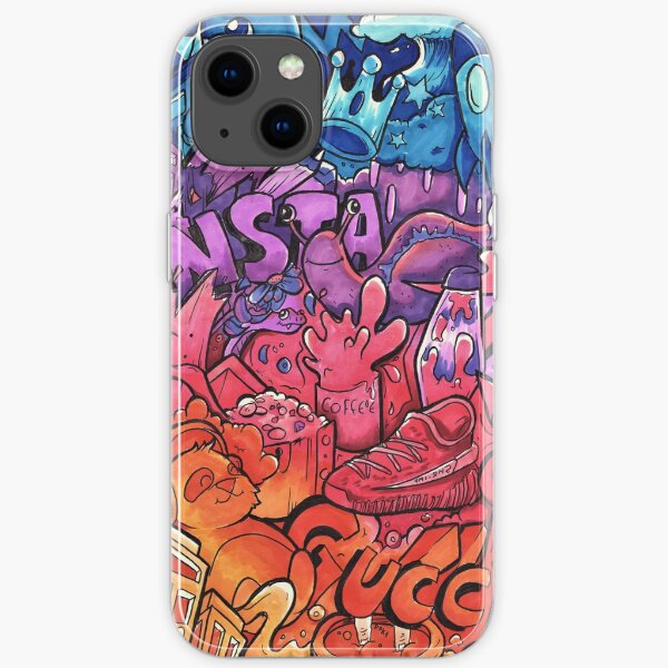 INSTAGRAM // Copic Marker Doodle Art iPhone Soft Case
