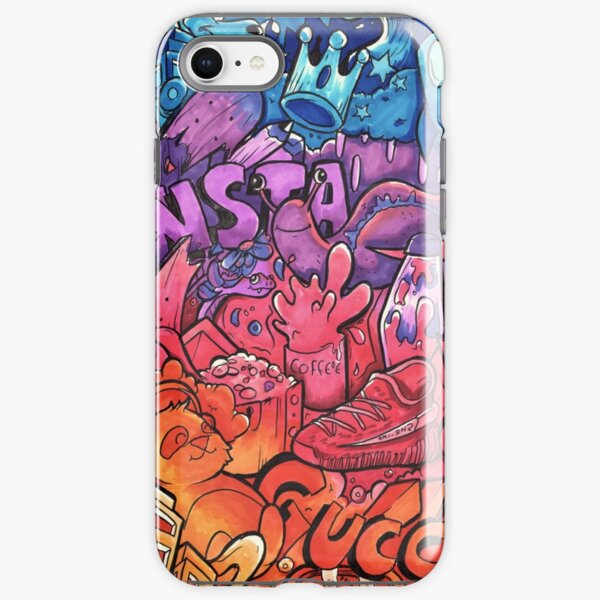 INSTAGRAM // Copic Marker Doodle Art iPhone Tough Case