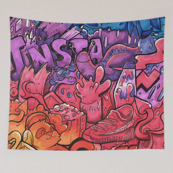 Item preview, INSTAGRAM // Copic Marker Doodle Art designed and sold by Eadan Shamir.