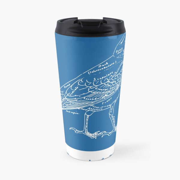 Topography of a Bird Travel Mug