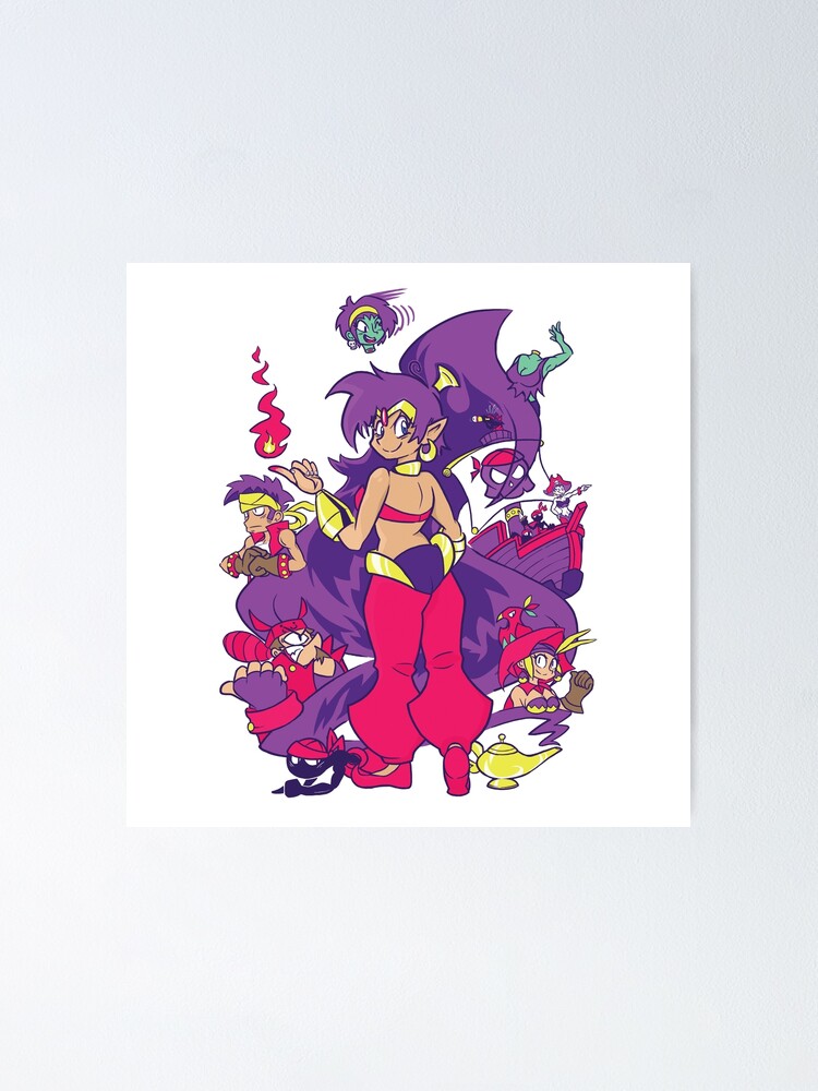 Shantae  Cross stitch patterns, Video game sprites, Art design