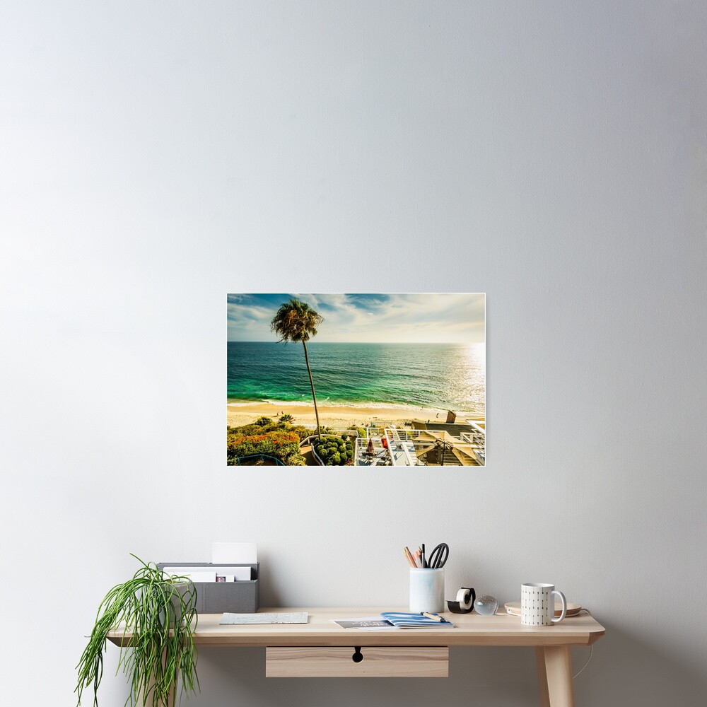 Fun Summer Laguna Beach 5530 Poster
