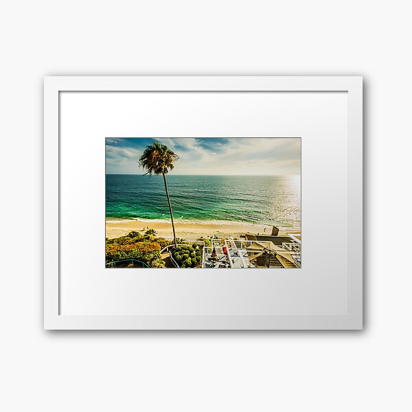 Fun Summer Laguna Beach 5530 Framed Art Print