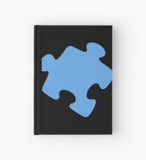 Jigsaw puzzle piece Hardcover Journal