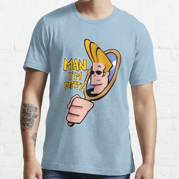 Johnny Bravo™ "Man, I'm Pretty." Quote Essential T-Shirt