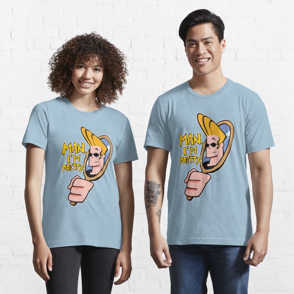 Johnny Bravo™ "Man, I'm Pretty." Quote Essential T-Shirt