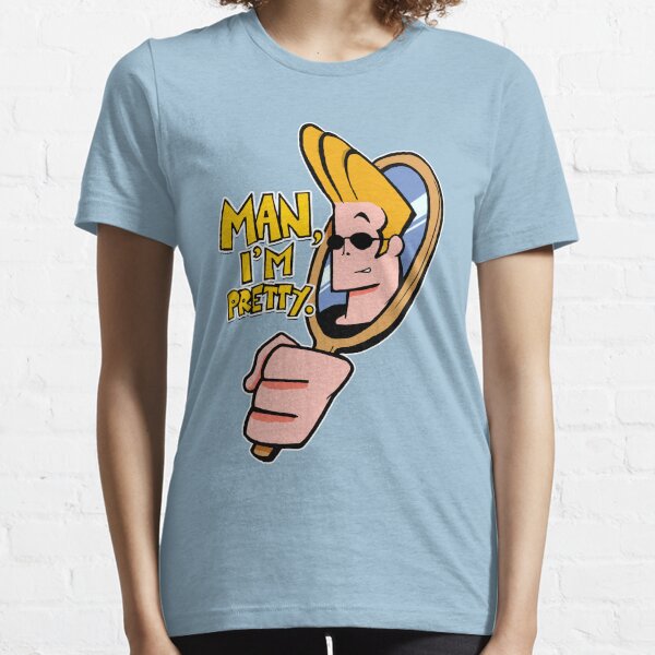 Johnny Bravo™ "Man, I'm Pretty." Quote Essential T-Shirt