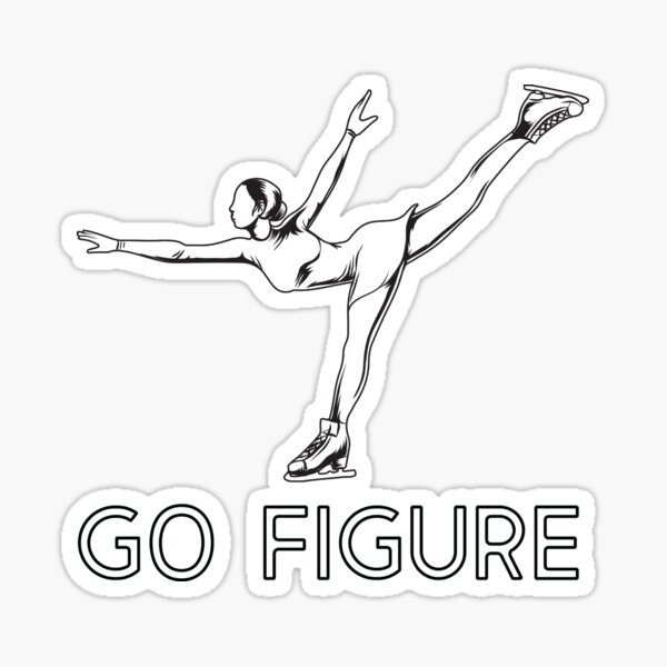 Item preview, Go Figure Skating designed and sold by teesaurus.