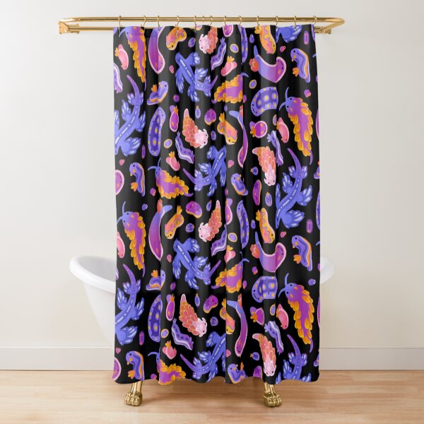 Sea slug Shower Curtain