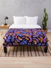 Sea slug Throw Blanket