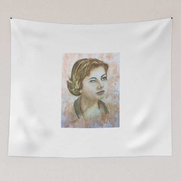 Item preview, Gorgeous Queen Soraya of Iran in watercolours handmade painting  designed and sold by TimurTatar.