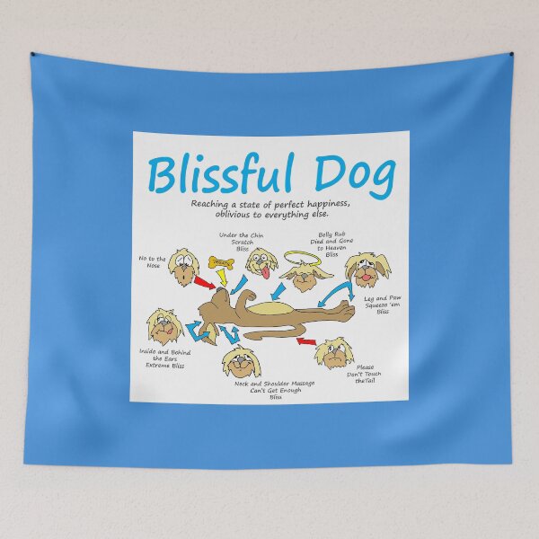 Item preview, Blissful Dog designed and sold by debzulawski.
