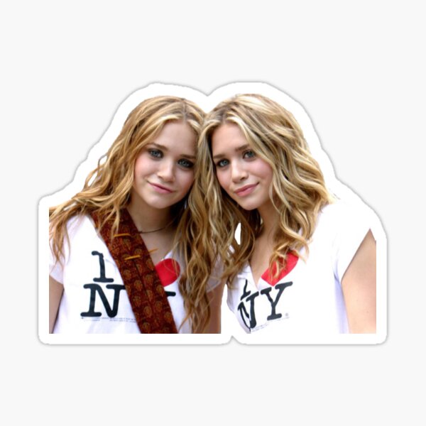 Mary Kate and Ashley I <3 NYC Sticker